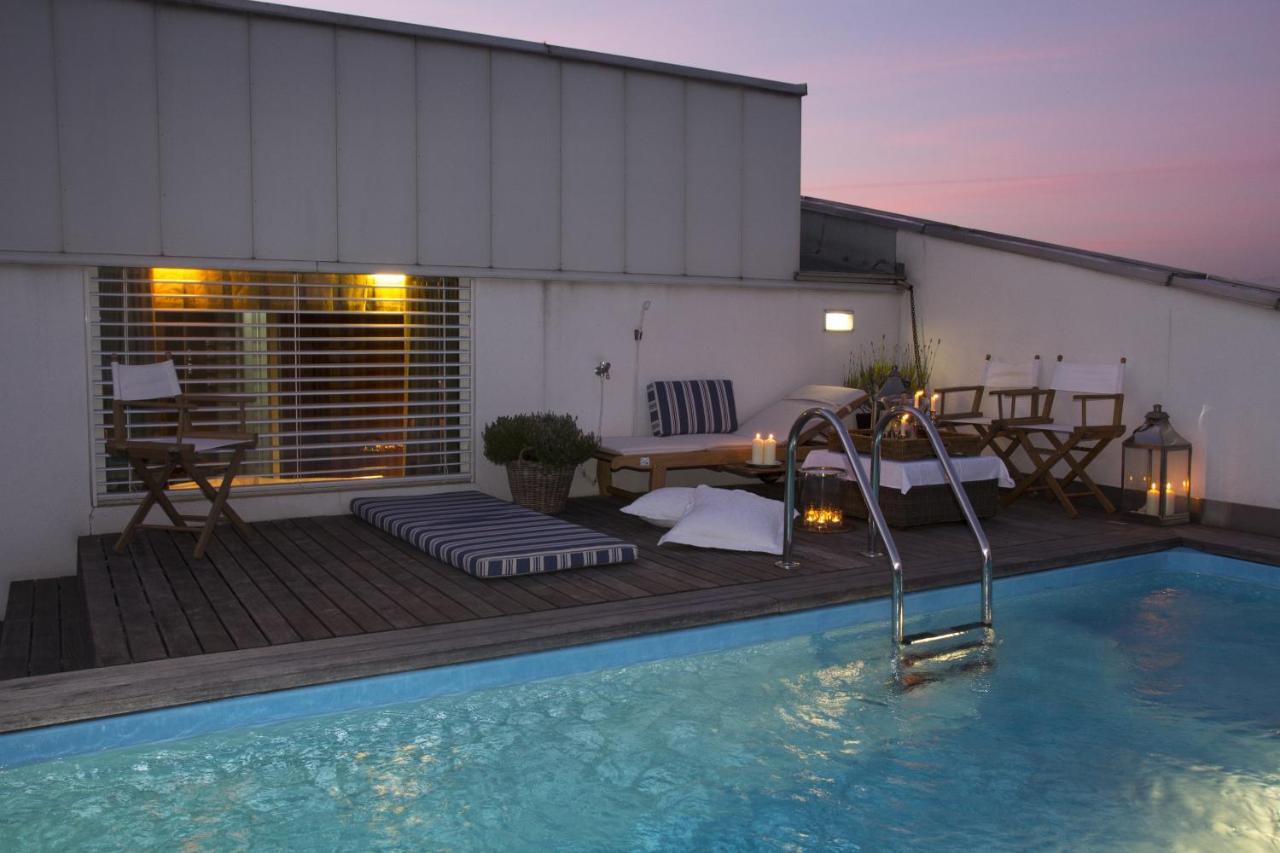 Pavi Apts Ljubljana - Private Rooftop Swimming Pool Extérieur photo